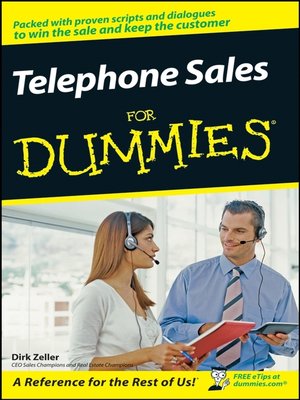 cover image of Telephone Sales For Dummies